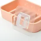 Бытовые двусторонние самоклеящиеся настенные крючки, 1 шт., бесшовные крючки, многоразовые Нескользящие настенные крючки, органайзер, Лидер продаж