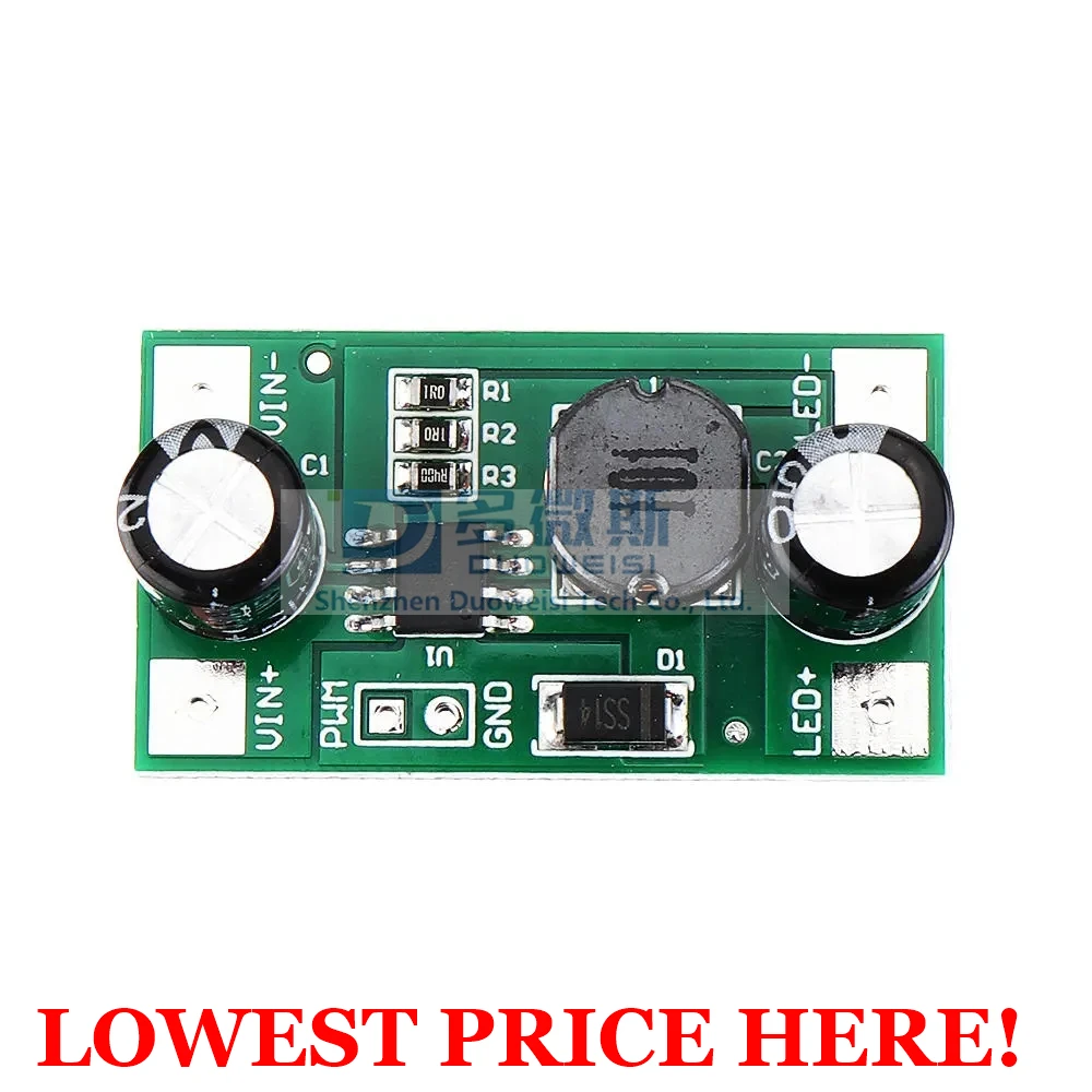 3W 5-35V LED Driver 700mA PWM Dimming DC to Step-down module Constant Current | Компьютеры и офис