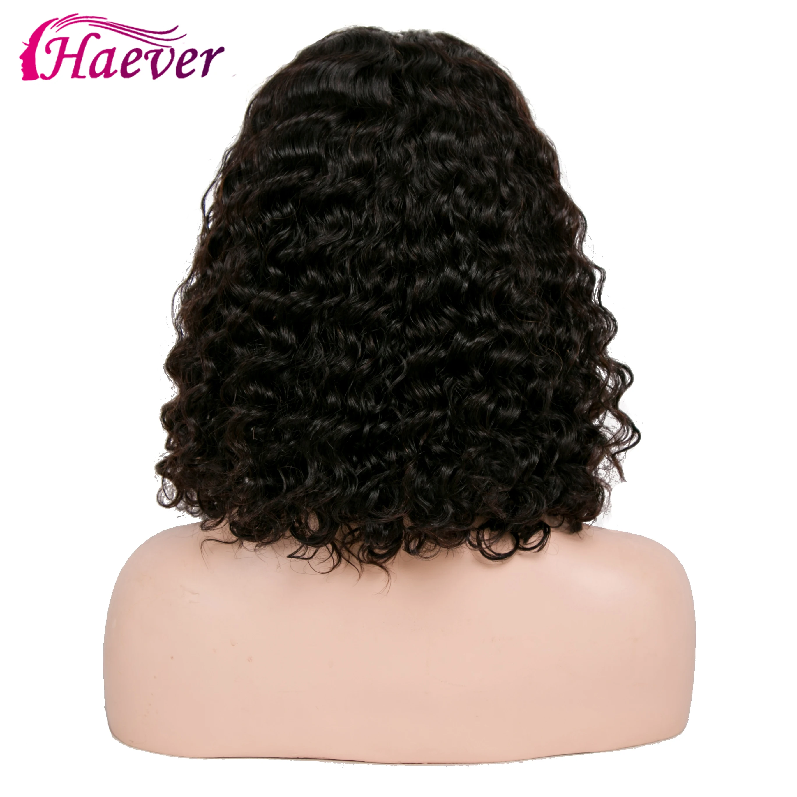 Бразильский парик с кучеряшками Кудрявые Парики из натуральных волос короткий