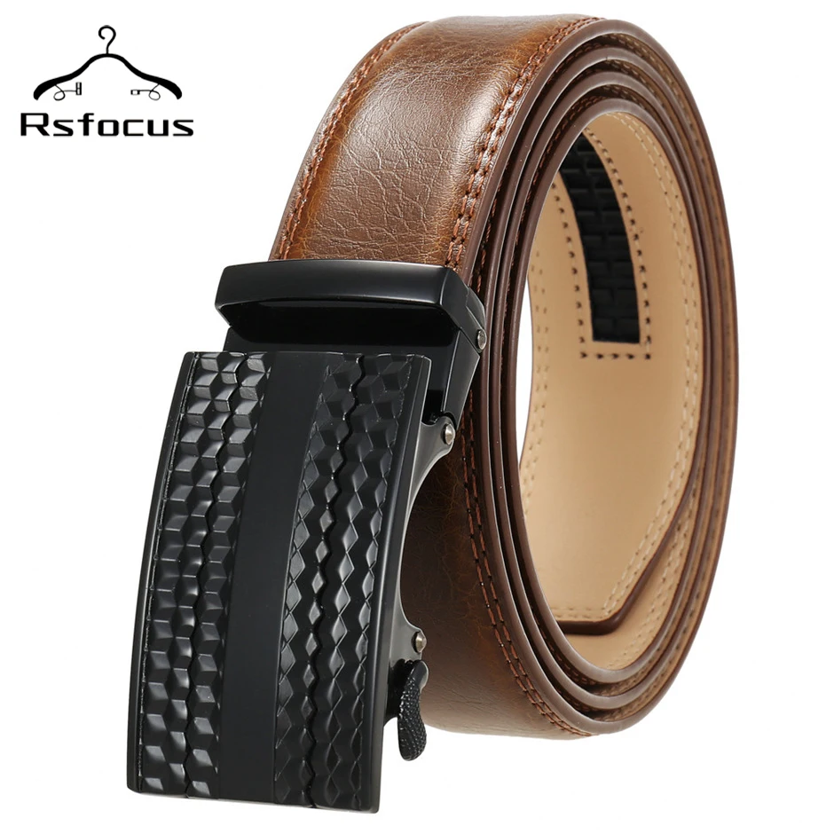 

Ремень мужской из натуральной кожи с автоматической пряжкой R20