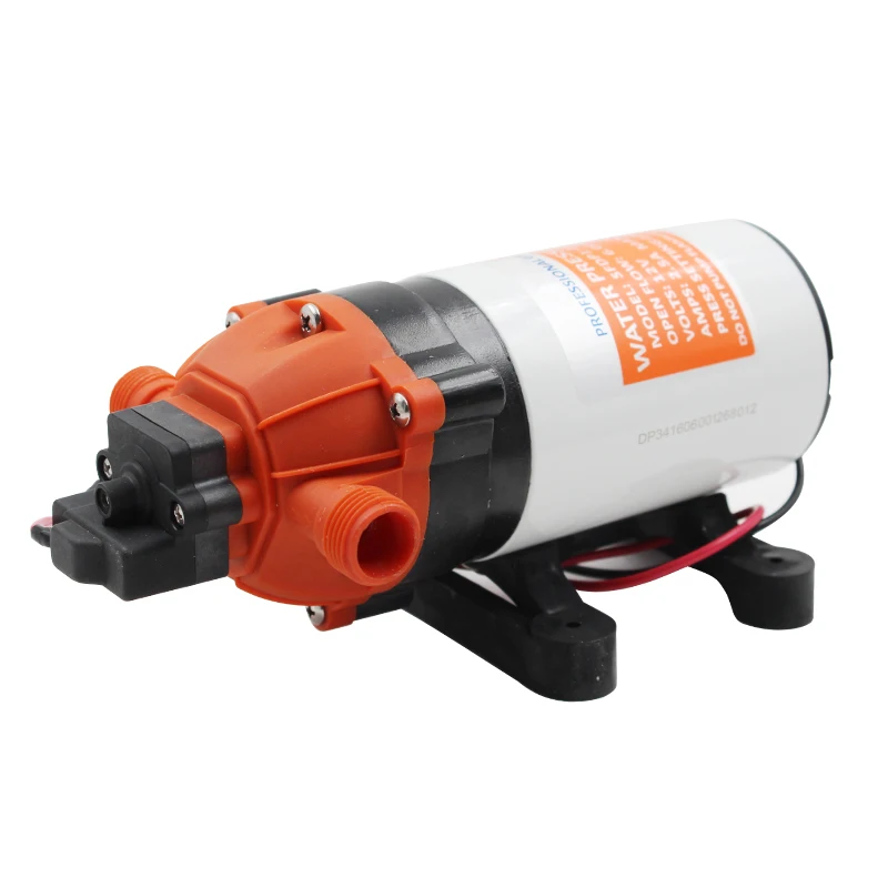 New Arrival DC 24V RO Diaphragm Booster Water Pump 8.3LPM Automatic Pump Increase Reverse Osmosis Water System Pressure