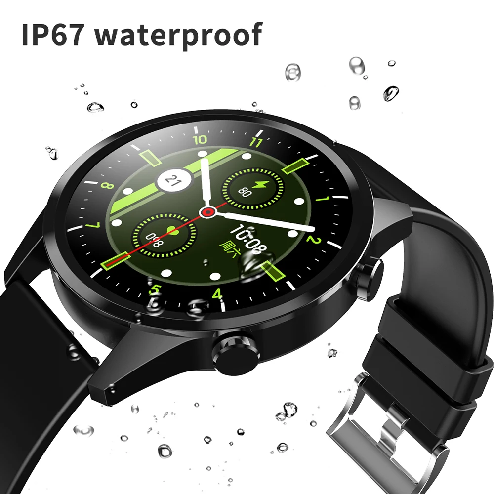 

Full Touch Smartwatch for Men Women F35 Heart Rate Sleep Monitoring Waterproof Wristwatch Message Pushing Sport Watch SmartBand