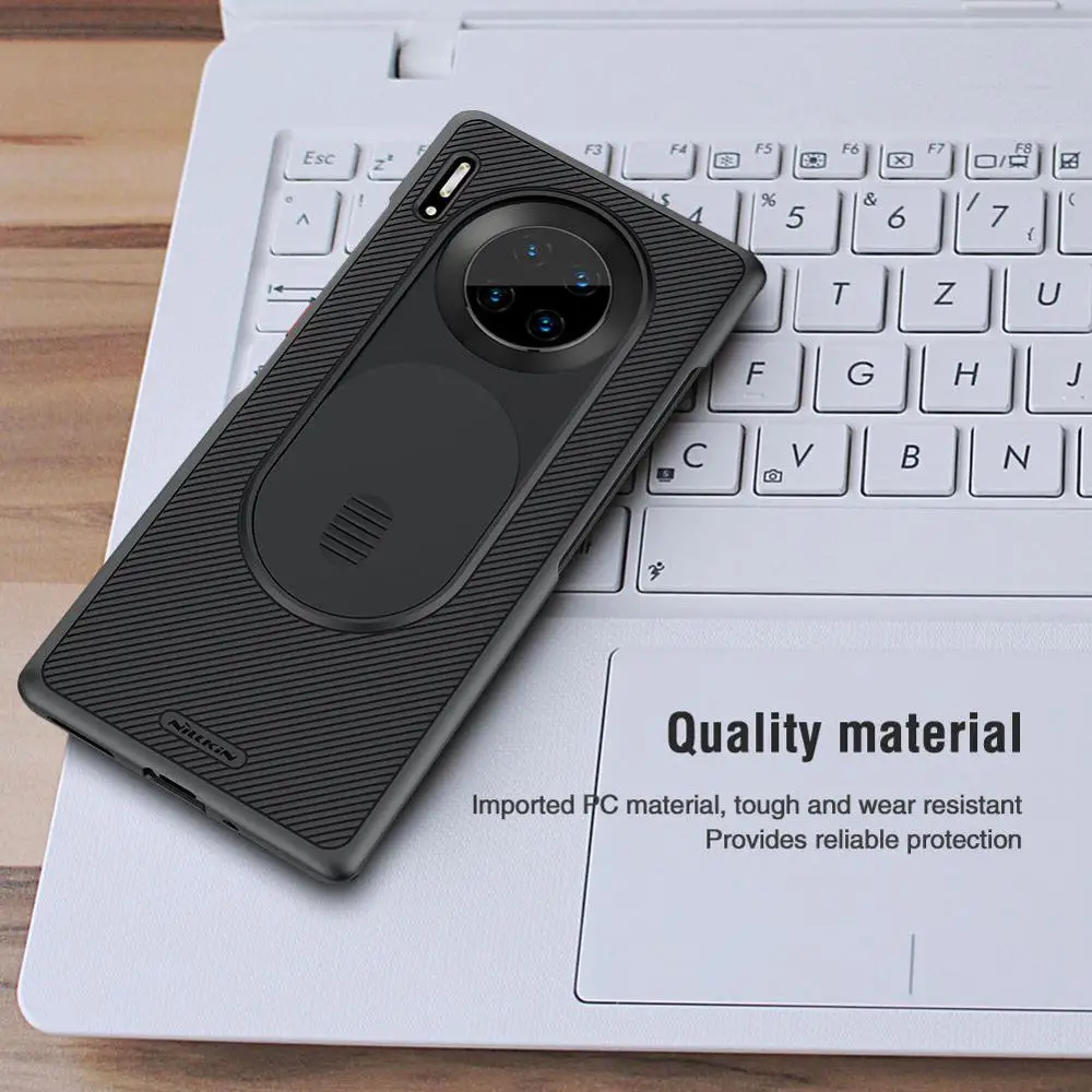 Оригинальный NILLKIN слайд-камера защитный чехол для Huawei Mate 30 Pro | Мобильные телефоны