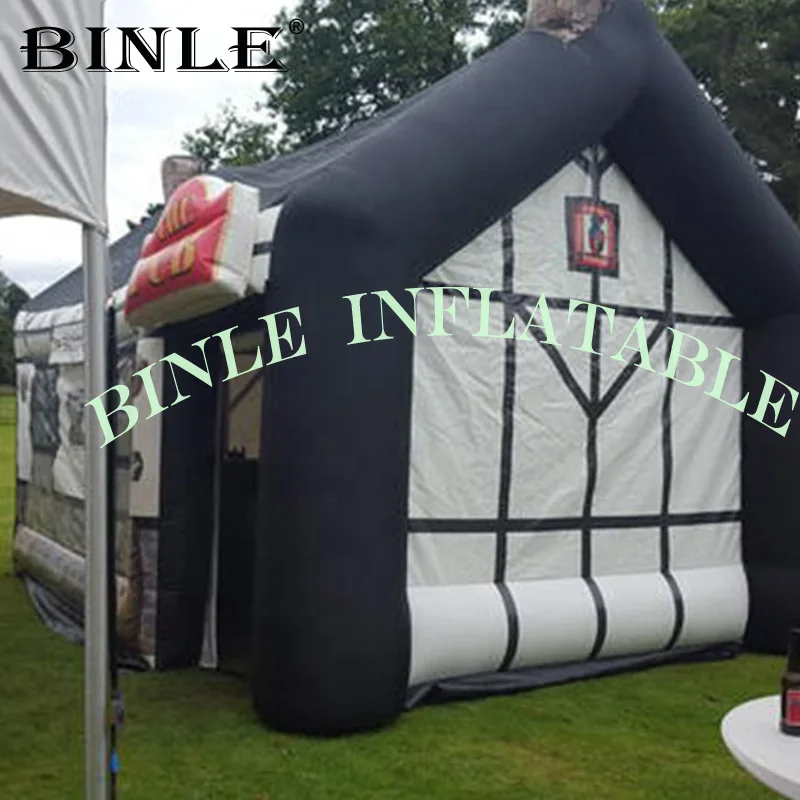 

New arrival portable 5x4m inflatable pub inflatable bar tent house for outdoor party