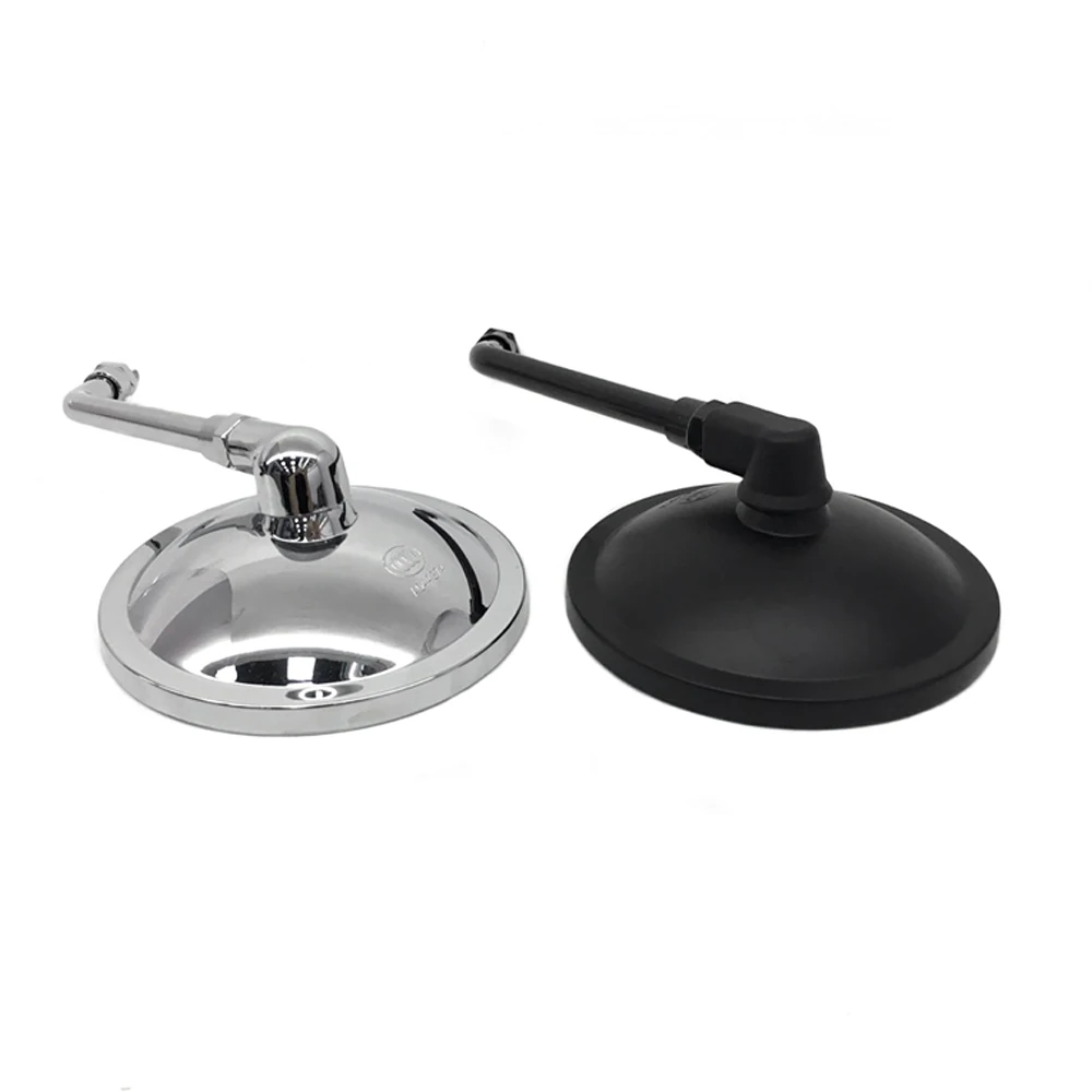 Зеркало заднего вида мотоциклетное круглое хромированное 10 мм для Yamaha Virago 125 535 1100