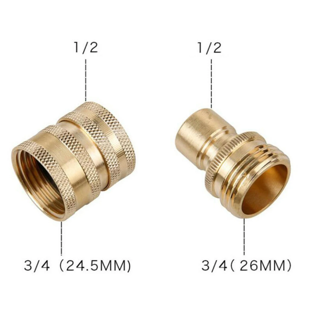 

8pcs M22 To 3/8'' Quick Connect Pressure Washer Hose Coupling Pipes Fittings Outdoor Power Equipment Pressure Washer Couplers