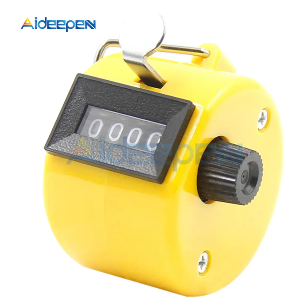 Счетчик с 4-значным цифром портативный электронный цифровой счетчик