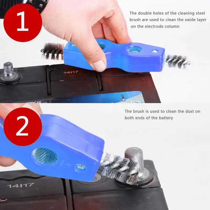 

1 x 4 in 1 Pipe cleaning Wire Brush DeBurr Aluminium Pipe Cleaning Plumbing Copper Pipe Clean Tools Pipe Tools Wire Pipe Brush