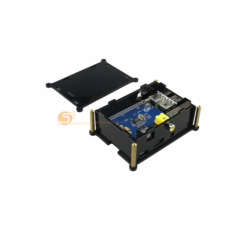 Защитный акриловый чехол и Raspberry pi HIFI DiGi + цифровая звуковая карта I2S SPDIF комплекты
