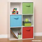 Складные бытовые корзины с ручками, тканевые корзины для домашнего органайзера, корзины для хранения шкафов, полки, органайзеры для шкафа