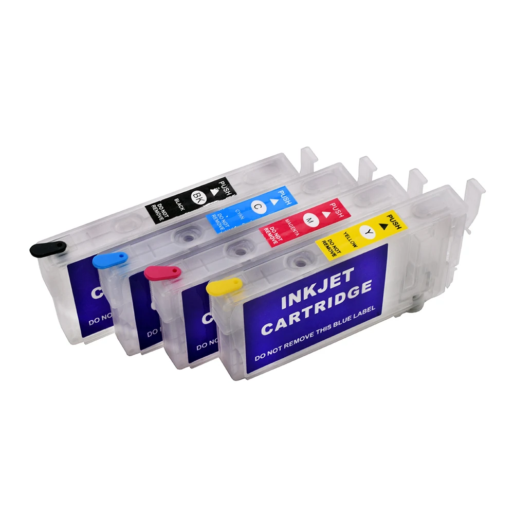 Cartucho de tinta recargable para impresora Epson Workforce, cartucho de tinta recargable con Chip para impresora Epson Workforce WF-7820, WF-7840, WF-7845, EC-C7000, WF-7830, 812, 812XL