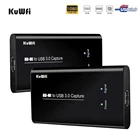 Карта видеозахвата KuWFi для USB 2,0, 4K 60 Гц