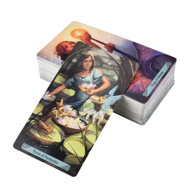 

78pcs Tarot Cards Full English Oracle Deck Divination Family Party Board Game Drop Shipping