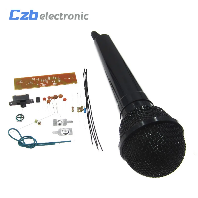 Электронный Обучающий набор для самостоятельной сборки беспроводной микрофон с