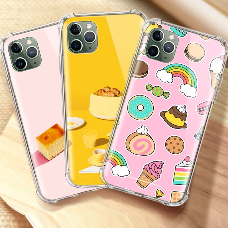 Фото Food Wallpaper Case For Apple iPhone 11 Pro Max XS X XR SE 2020 8 7 6 6S Plus Airbag Anti Fall TPU Phone Covers Мобильные телефоны Food Wallpaper Case For Apple iPhone 11 Pro Max XS X XR SE 2020 8 7 6 6S Plus Airbag Anti Fall TPU Phone Covers Мобильные телефоны