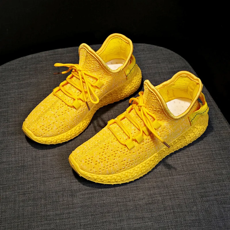 2019 Осенняя женская повседневная обувь модная дышащая прогулочная сетчатая