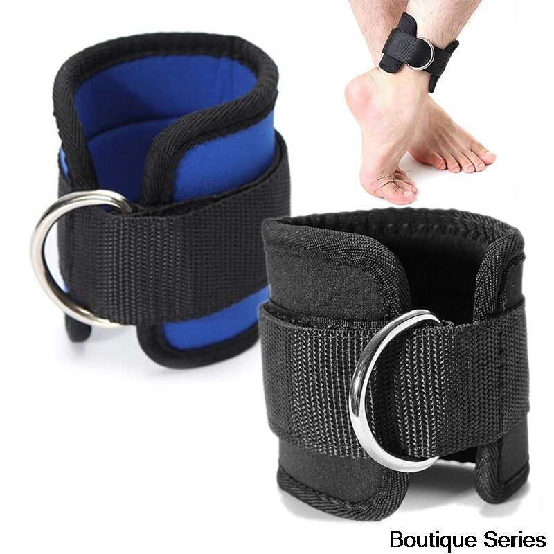 

Gym Practical Weightlifting Multi-Cable Rope Attachment Ankle Strap D-Ring Thigh Pulley Fitness Equipment