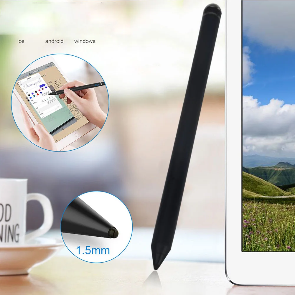 Емкостная ручка металл игра искусство сенсорный экран уменьшает отпечатки