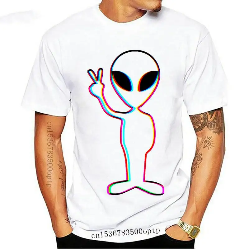

New Women 2021 Cute Cartoon Alien Cute Funny Print Short Sleeve Summer Shirt Ladies Womens T-shirts Top T Graphic Female Tee T-S