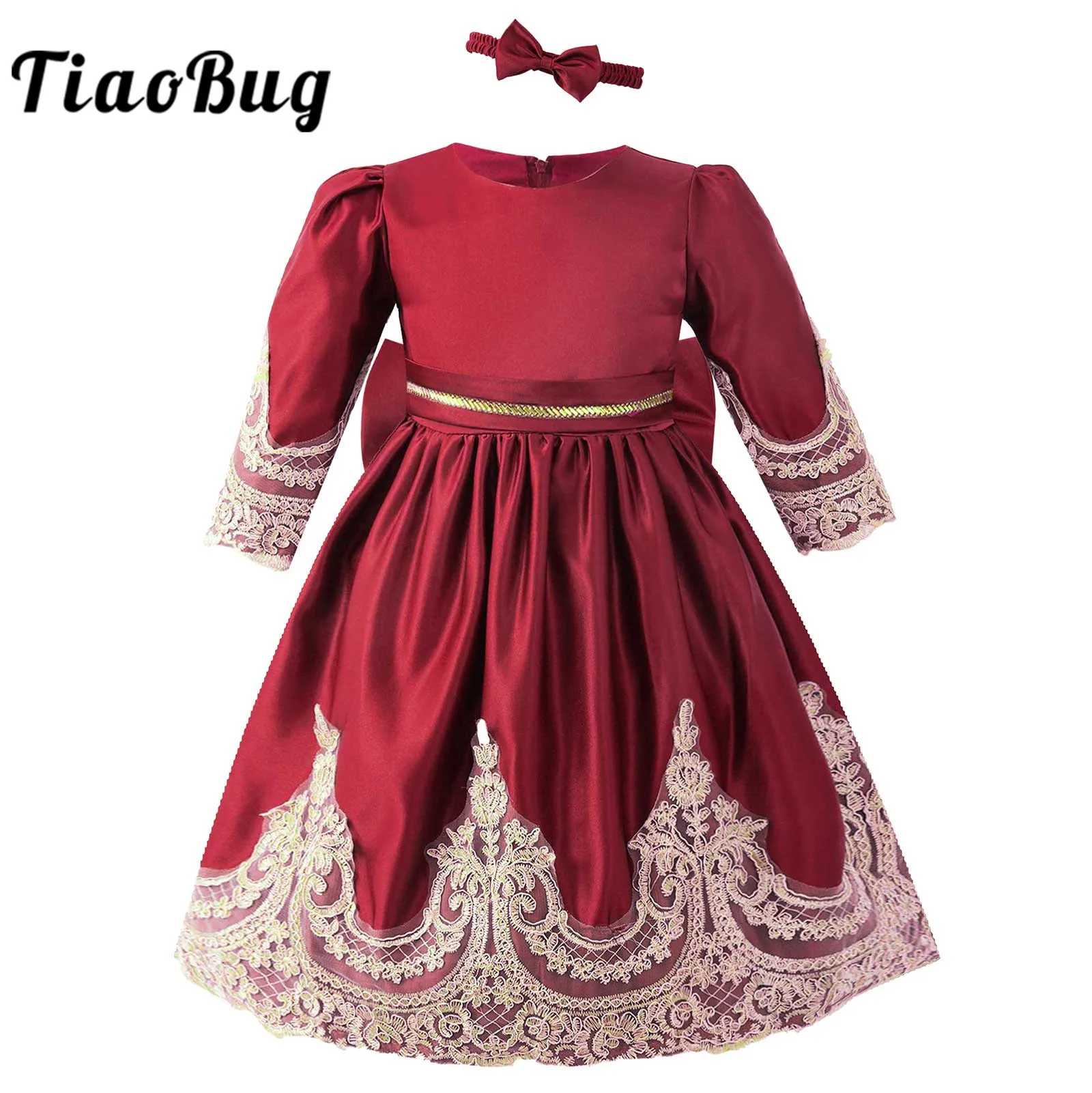 

Платье с цветочной вышивкой для девочек, детские платья для девочек, детское элегантное пышное платье, бальное платье для выпускного вечера...