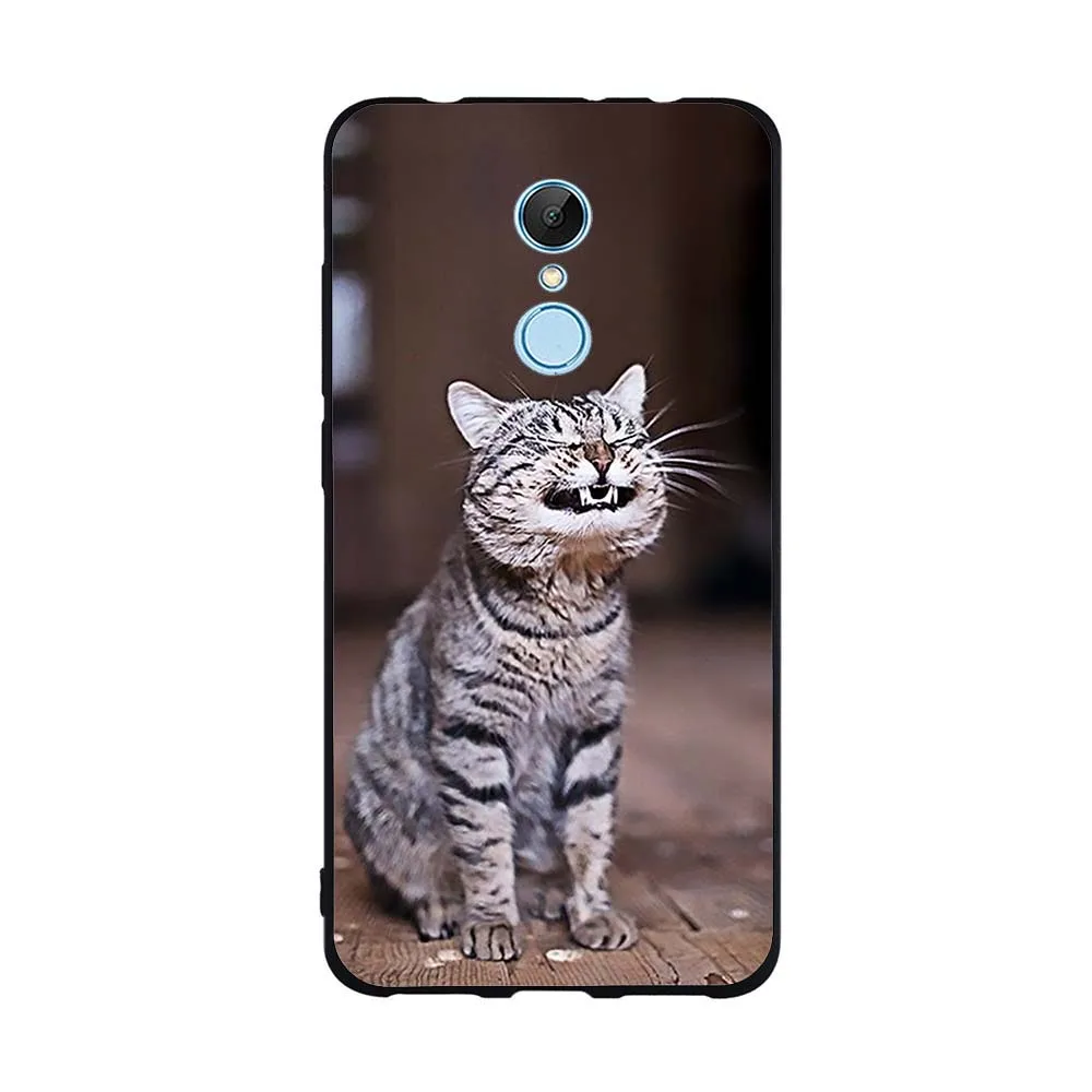 

Soft Silicone Case For Xiaomi Redmi 5 Case Cute Cartoon Printing Phone Cover On For Xiomi Redmi 5 Redmi5 Coque Soft TPU Fundas