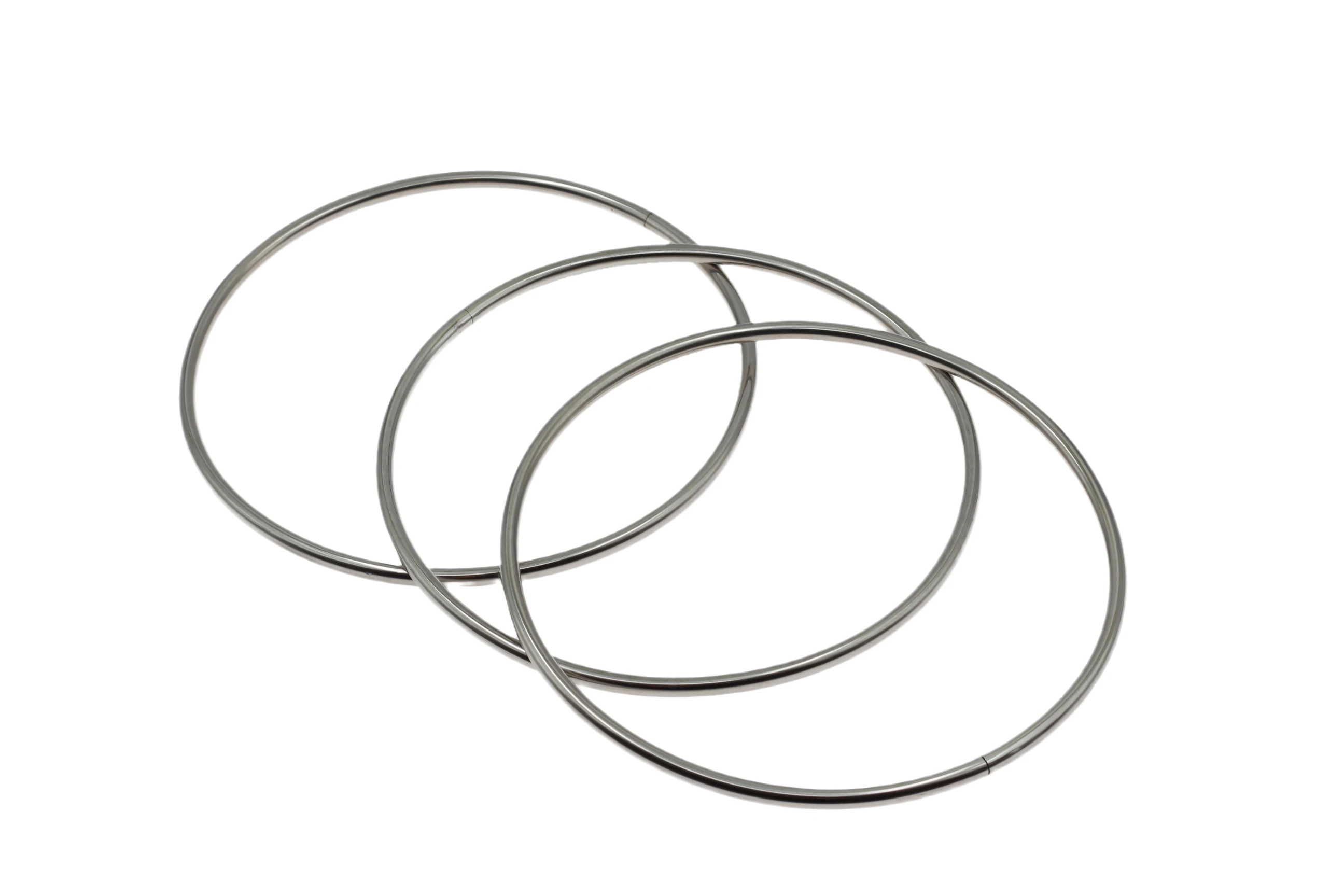 Набор Колец большого размера с 3 магнитными кольцами (диаметр 31 см нержавеющая