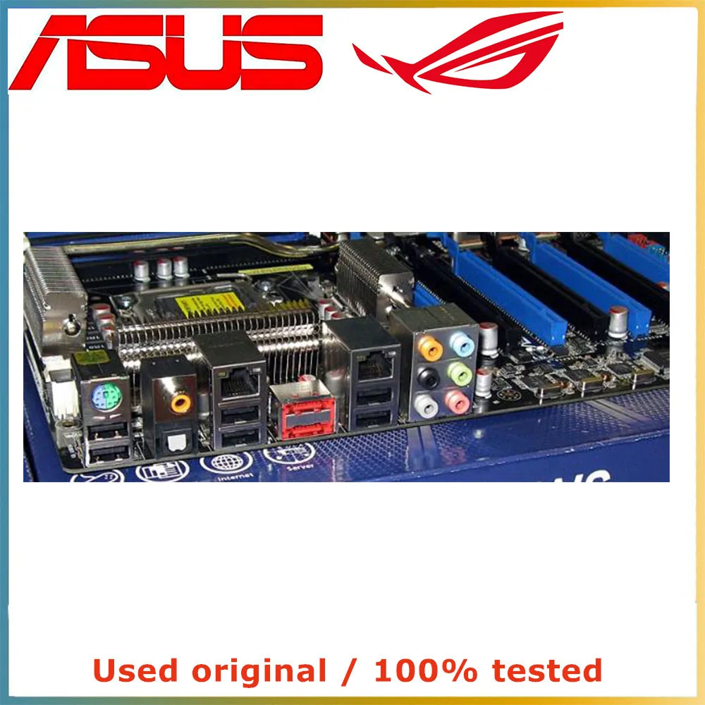 Для процессора Intel X58 LGA 1366 для ASUS P6T7 WS материнская плата компьютера разъем LGA1366 DDR3