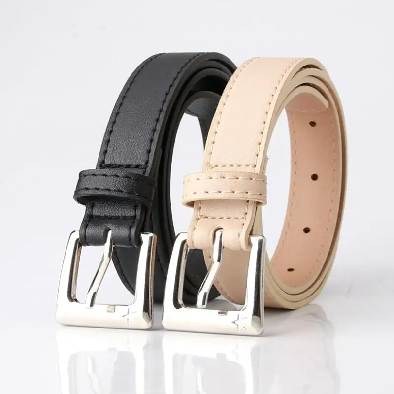 

Women's Fashion Trend Leisure Belt Designer Pin Buckle Jeans Black Belts Chic Luxury Fancy Vintage Jeans Strap womans belt