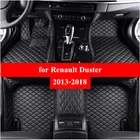 Автомобильные коврики для Renault Duster 2013 2014 2015 2016 2017 2018 Flash Mat кож специальные подушечки автомобильный коврик автомобиля чехлы