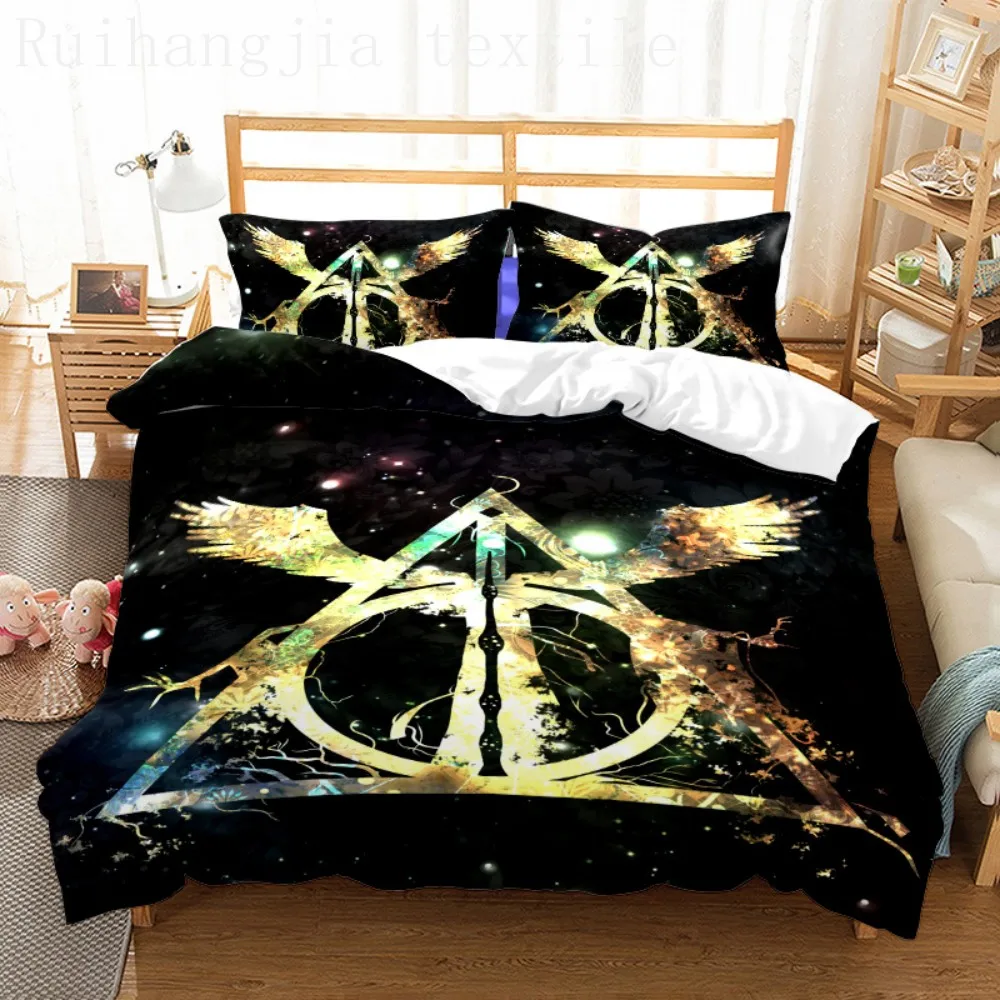 

Luxury Cartoon Elegant Classic 3D Bedding Set Printed Duvet Cover Set 2/3 PcsSingle Twin Double Queen King