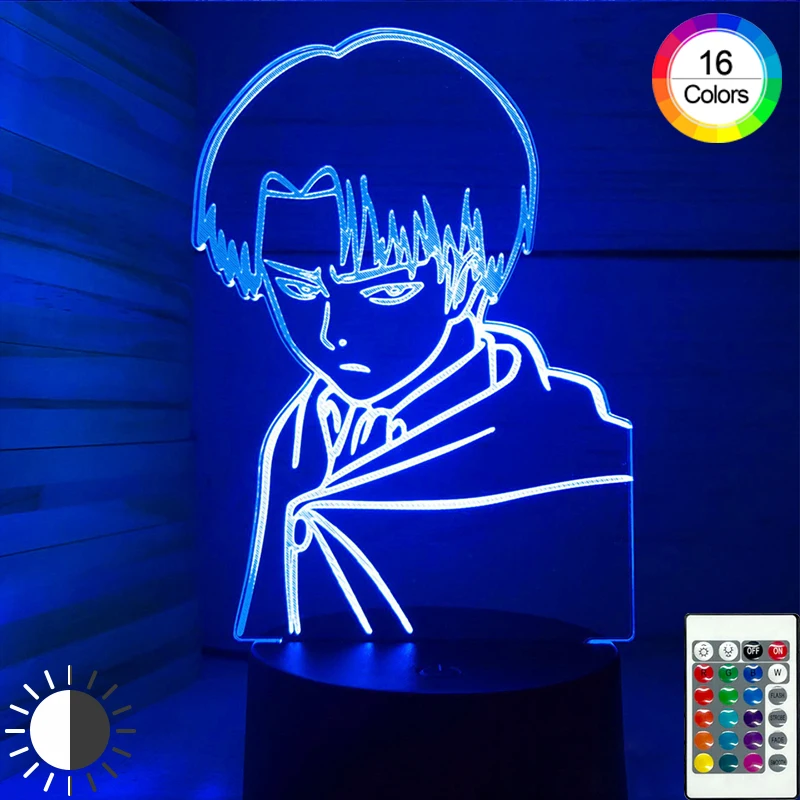 Светодиодная лампа атака на Титанов с пультом ДУ | Освещение