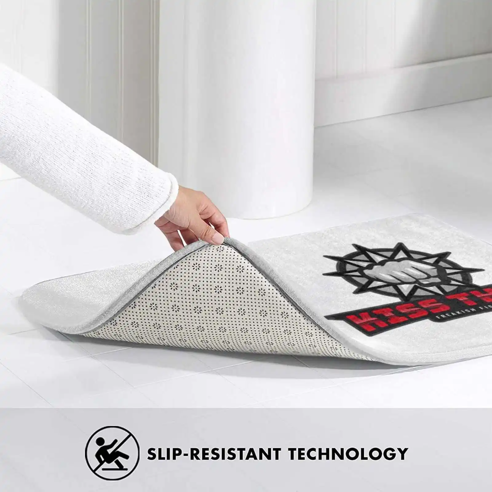 Поцелуй это! Дверной коврик для ног домашний бокса Clrdmoney Muay Thai кикбоксинг боевые