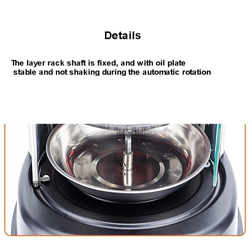 21 л Автоматическая самовращающаяся печь для жарки домашняя бездымного куриная