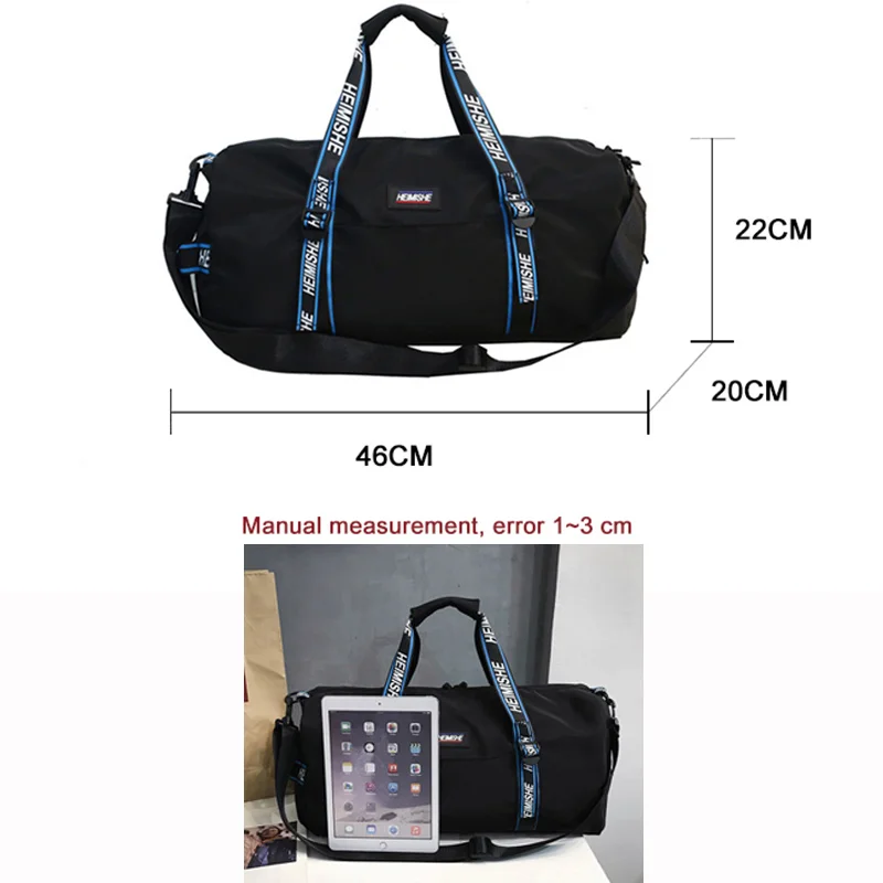 Серебристая сумка Новая повседневная нейлоновая Водонепроницаемая дорожная