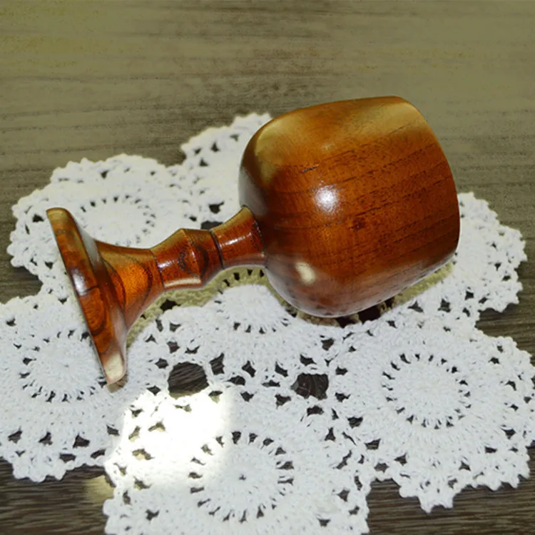 Натуральные Деревянные бокалы для вина творческий Кубок Путешествия