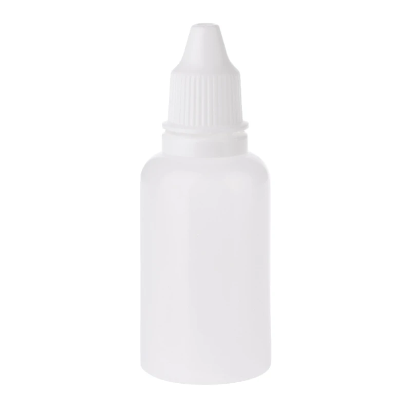 5ml-30ml Needle Tip Empty Plastic Squeezable Liquid Dropper White Bottles Case | Красота и здоровье