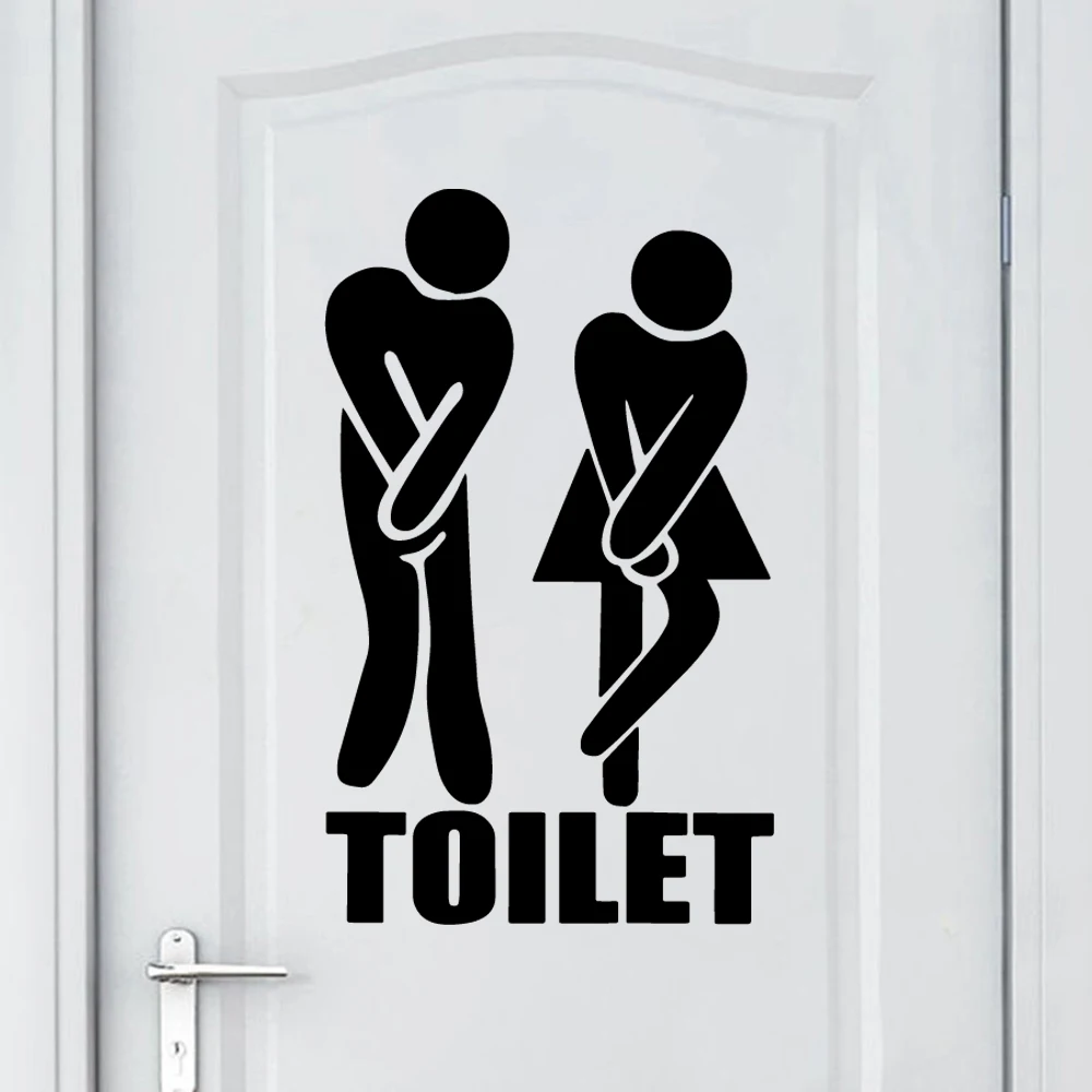 Современная самоклеящаяся виниловая водостойкая Настенная Наклейка на унитаз