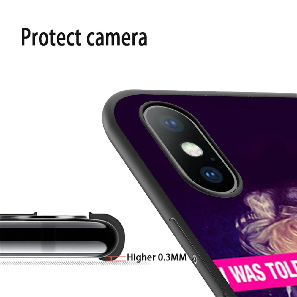 Coque Мария Антуанетта Good Girl мягкий силиконовый чехол для мобильного телефона iPhone 11