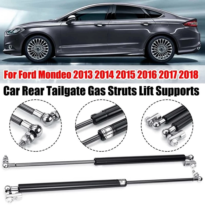

2Pcs Rear Trunk Tailgate Boot Gas Spring Shock Lift Strut Struts Support Bar Rod for Ford Mondeo 2013-2018