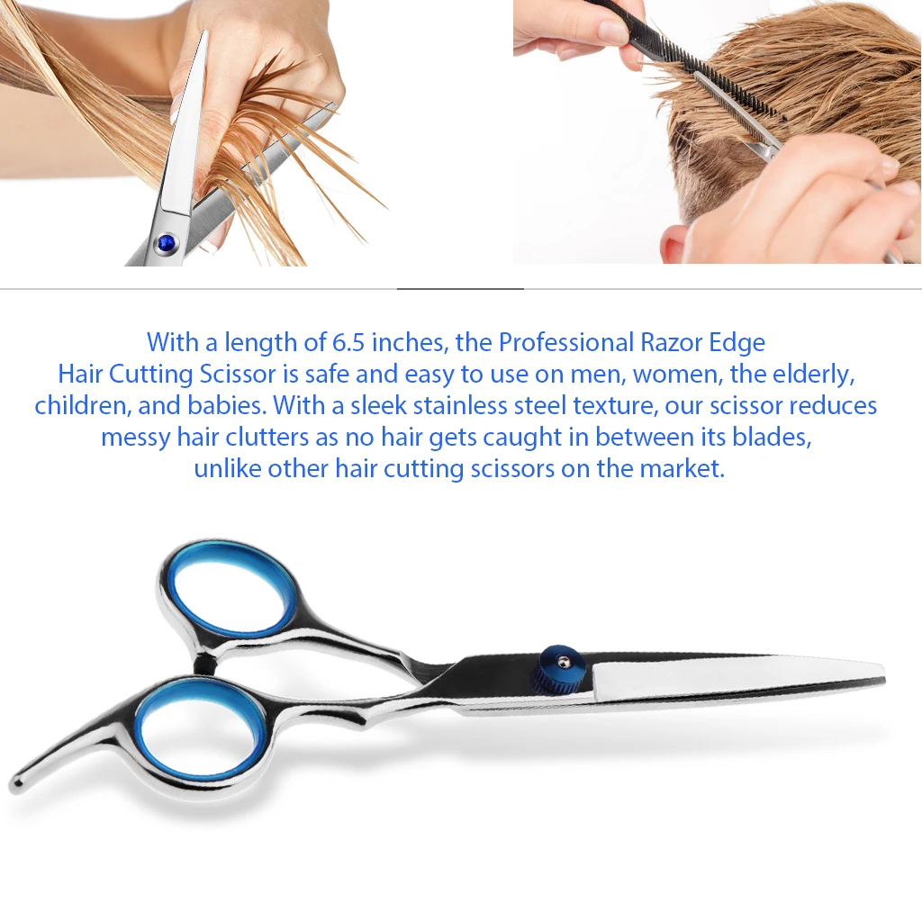 Профессиональные ножницы для прореживания волос из нержавеющей стали Stylist