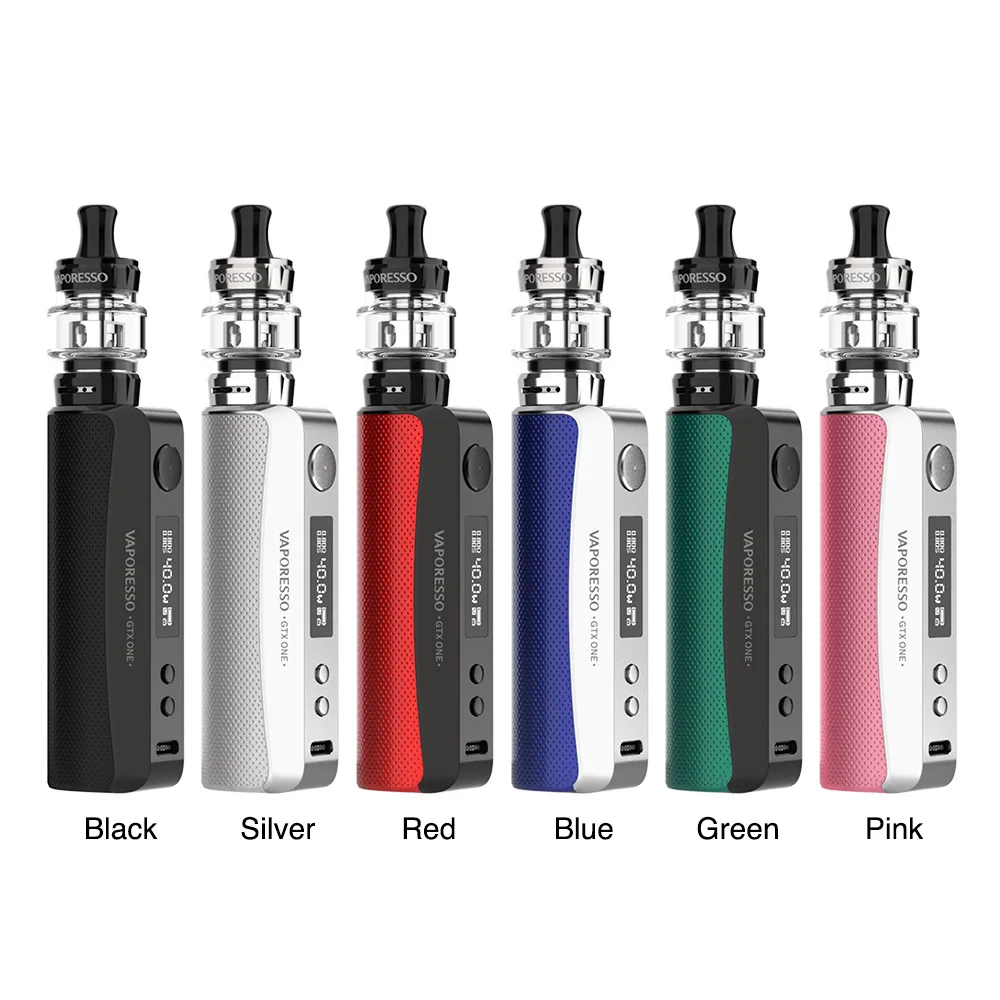 Original Vaporesso GTX One 40W VW Kit wi/ 3ml 18 Tank 2000mAh Battery &amp 0.69'' OLED Screen Vape kit VS TARGET PM80 / Drag X |