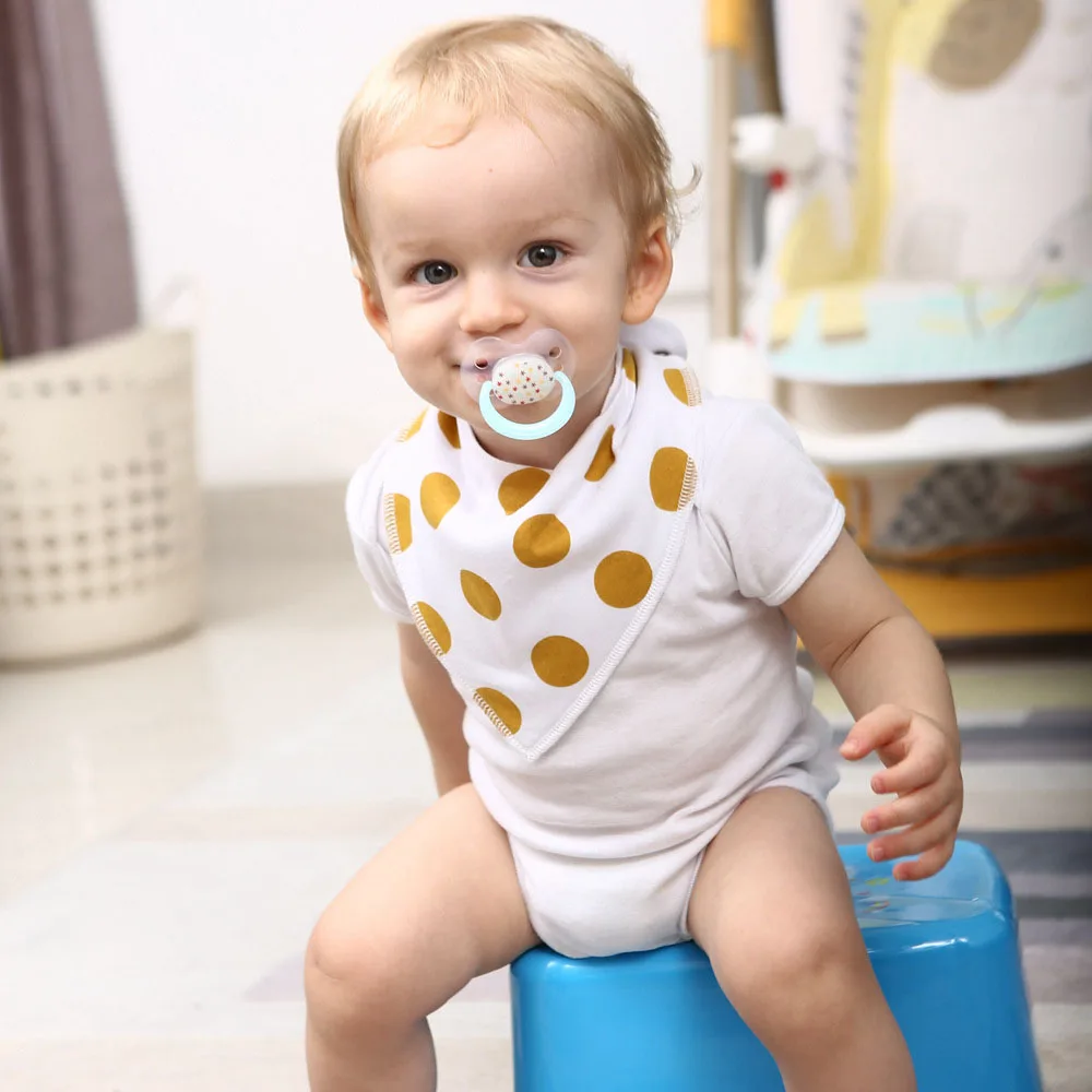 Бандана Нагрудник детские нагрудники водонепроницаемый детский силиконовый для