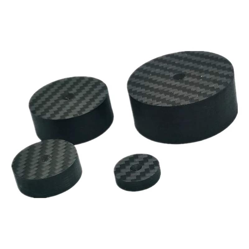 AHSY HIFI, 4 шт., Große Carbon faser, цилиндр для CD-дисков
