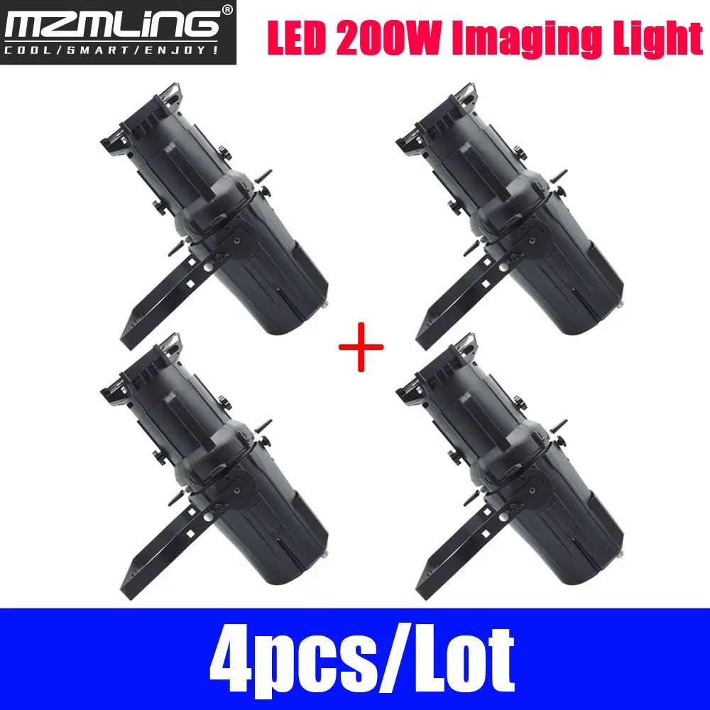 4 шт./лот светодиодный сценический прожектор 200 Вт DJ /Bar/вечерние/Show /Stage Light LED Stage