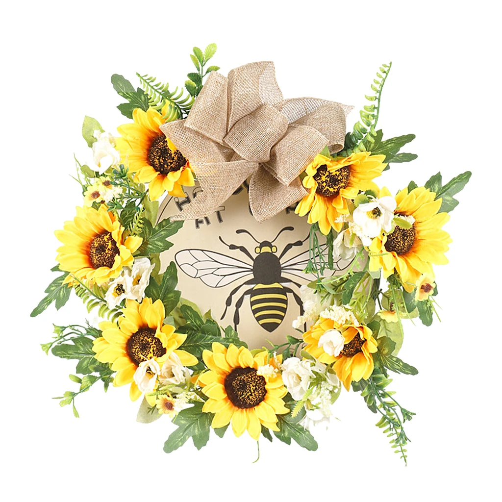 

Round Artificial Garland Spring Summer Garland s Garland