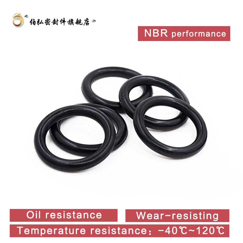 Nitrile Rubber O-Ring 20PCS/lot NBR Sealing CS 3mm OD41/42/43/44/45/46/47/48/50mm Seal Gasket Ring | Обустройство дома