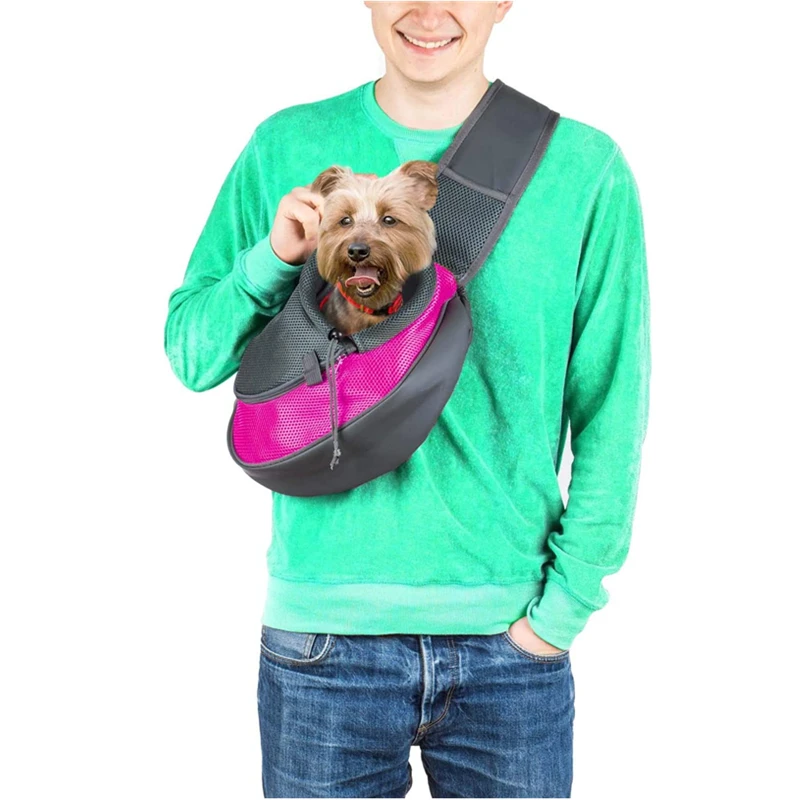 

Dog Carrier Outdoor Travel Handbag Comfort Single Shoulder Bag Dog Accessories for Small Dogs Tote Pouch
