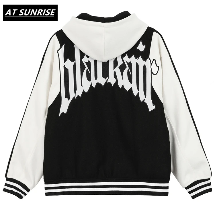 Куртка мужская Зимняя шерстяная с V образным вырезом и хлопковой