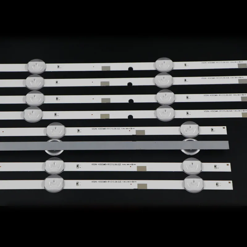 Светодиодная лента для подсветки телевизора Samsung 8 шт./лот 43 дюйма 5DN-430SMA-R1