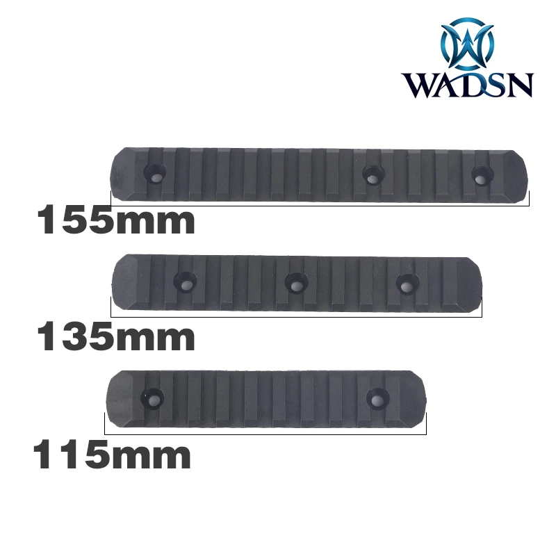 5 шт. WADSN тактический страйкбол KeyMod и M LOK полимерная направляющая набор (6 шт.)
